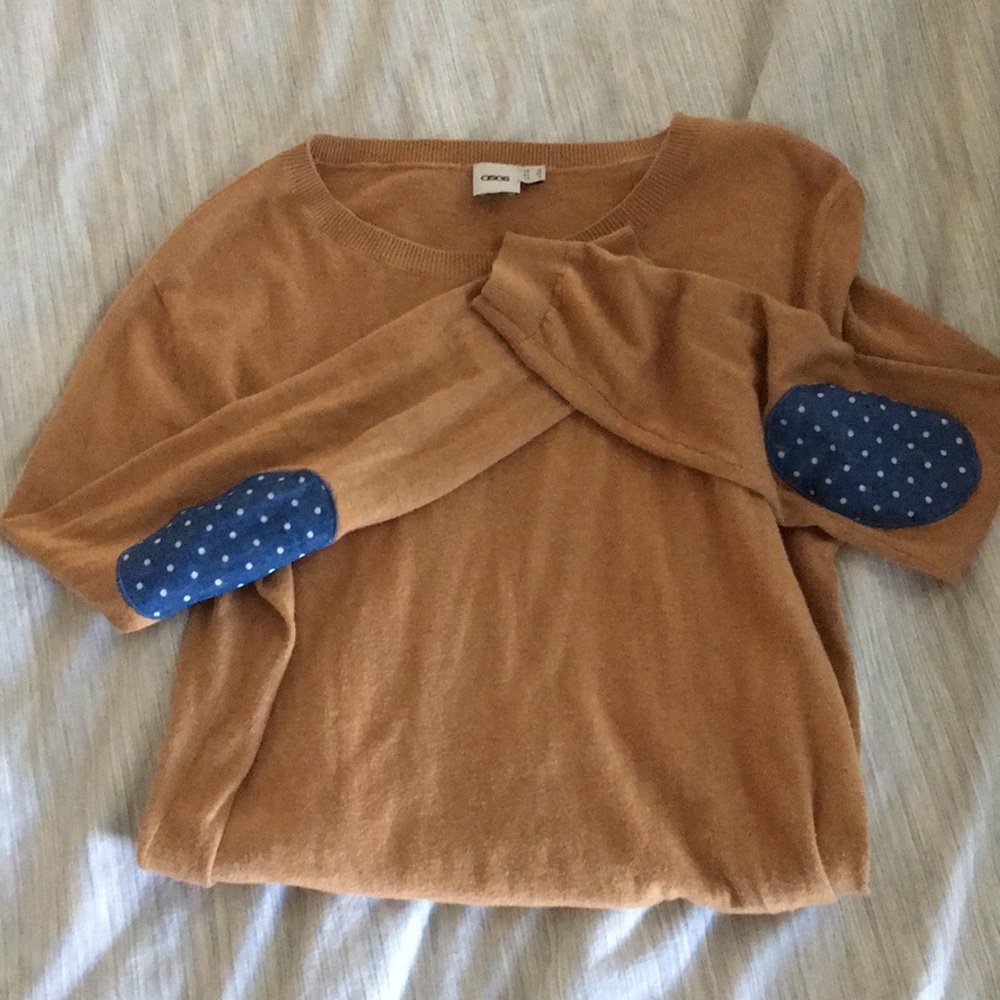 ASOS camel colored sweater